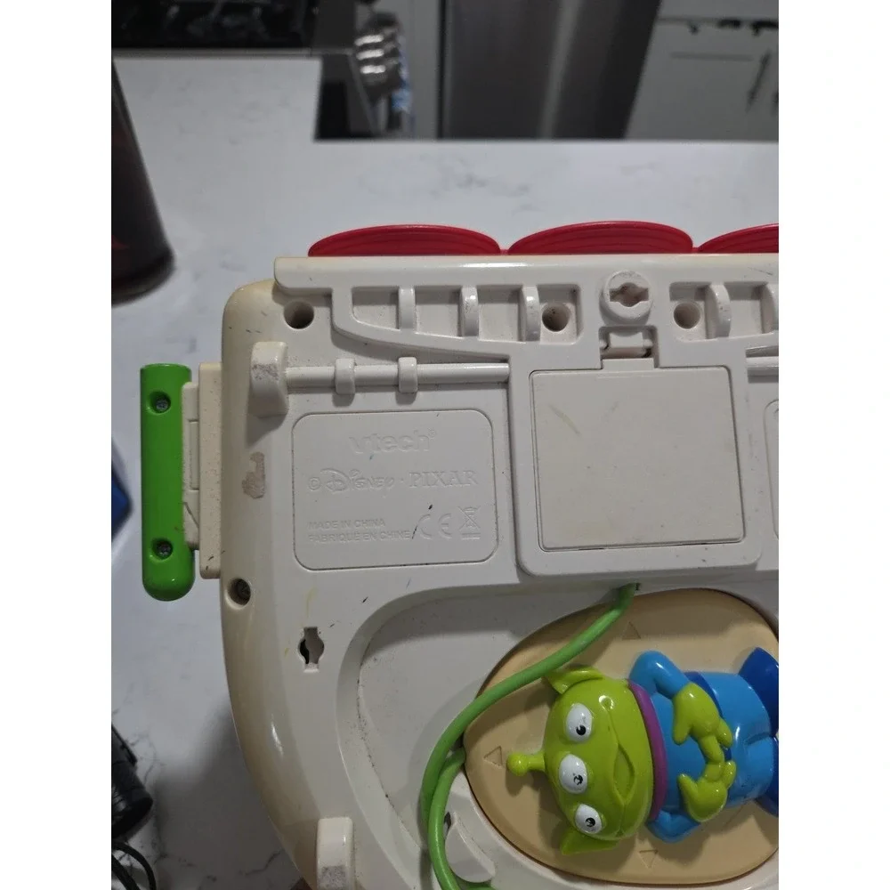 Buzz Lightyear Vtech Star Command Laptop Pixar Toy Story 3 WORKS